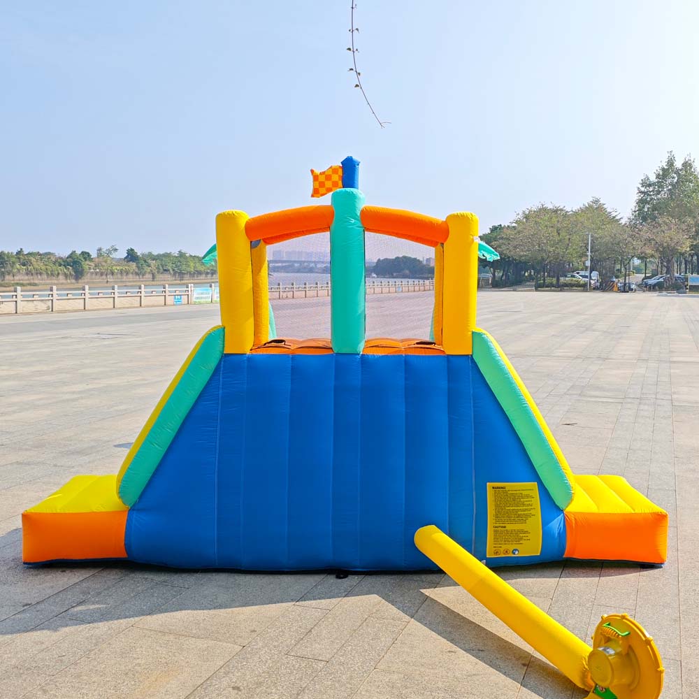 Party Games Kid Friendly - Castelo Inflável Ecológico de Nylon para