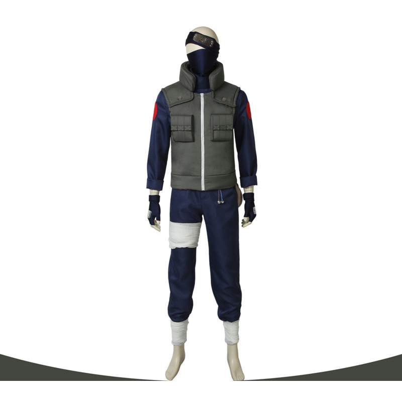 Party Games Kit - Fantasia Completa Kakashi Cosplay: Traje de