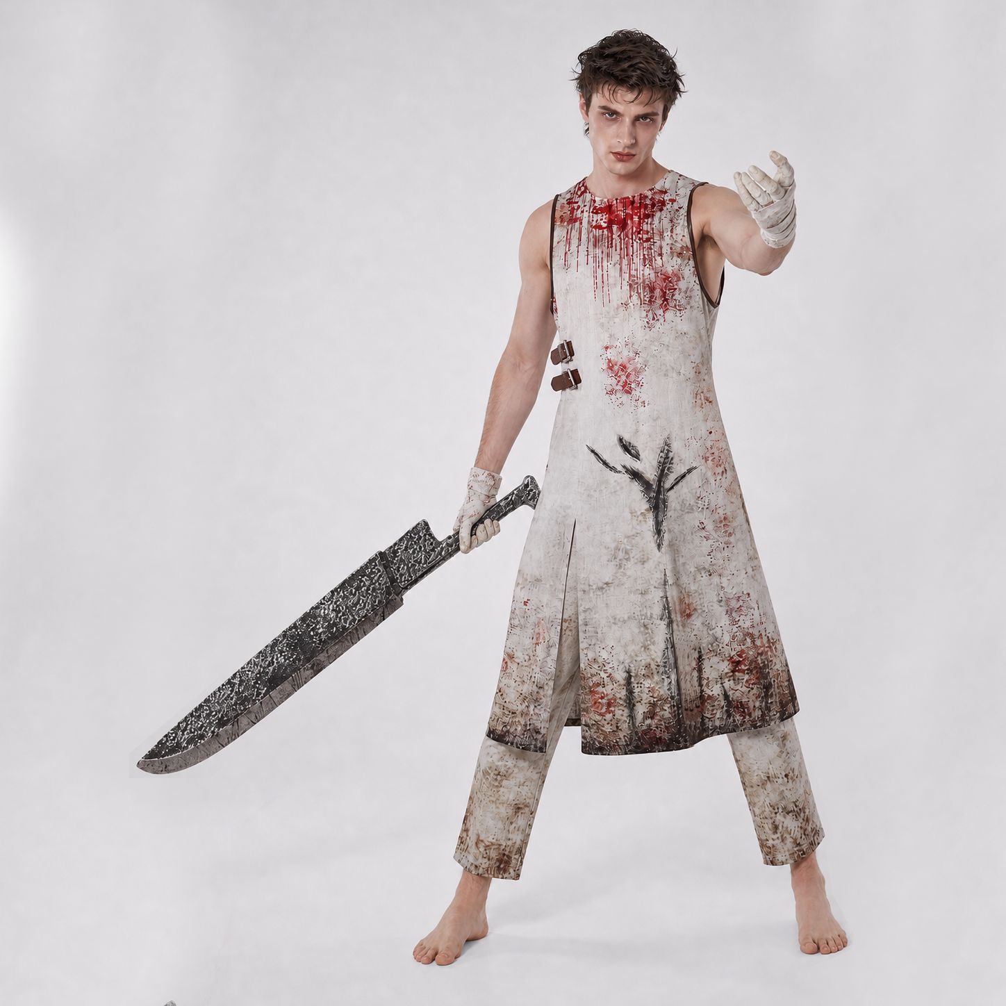 Zombie Party Games For Adults - Fantasia de Cosplay Silent Hill Pyramid