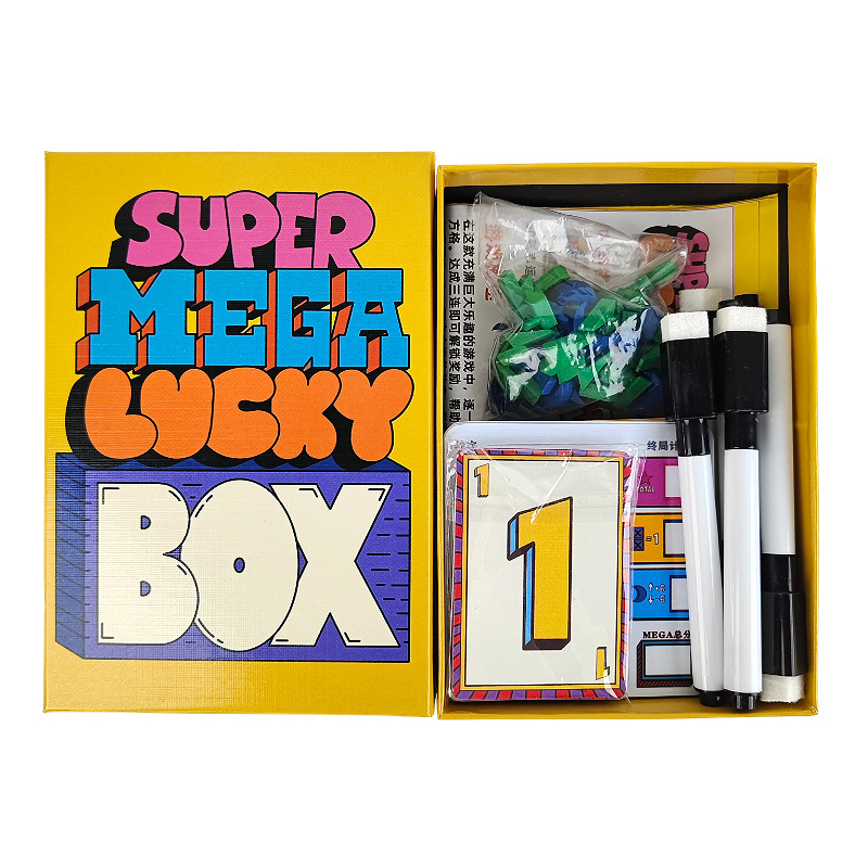 Super Mega Lucky Box: Jogo de  - Party Games Cards avaliação e preço
