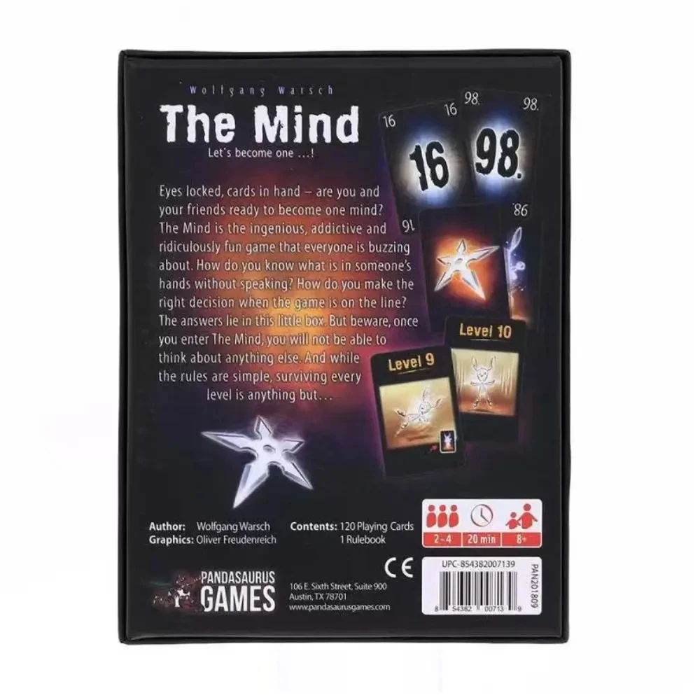 NOVO Jogo de Cartas The Mind,  - Party Games Cards avaliação e preço