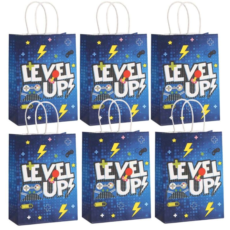 6/24 pçs videogame em tema sac - Party Games Night avaliação e preço