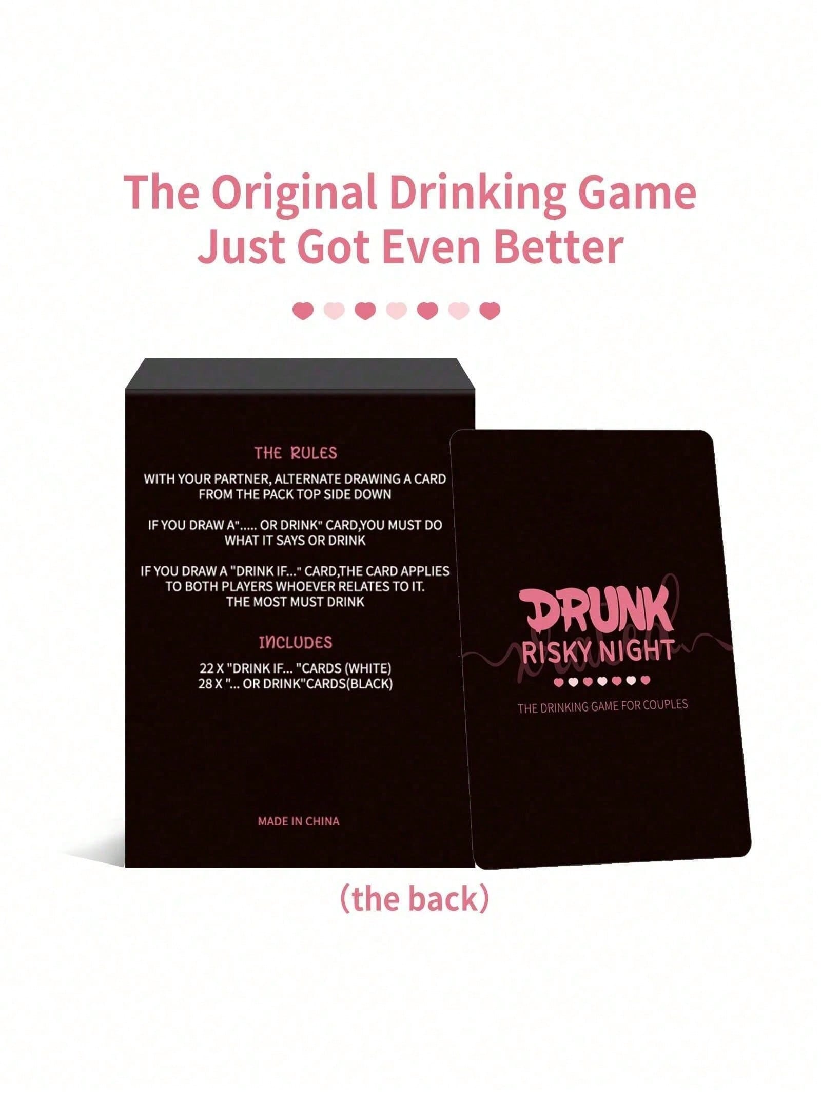 Jogo de Cartas Drunk Risky Nig - Party Games Night avaliação e preço