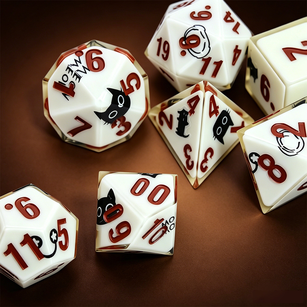 Conjunto de Dados Poliédricos  - Party Games Night avaliação e preço