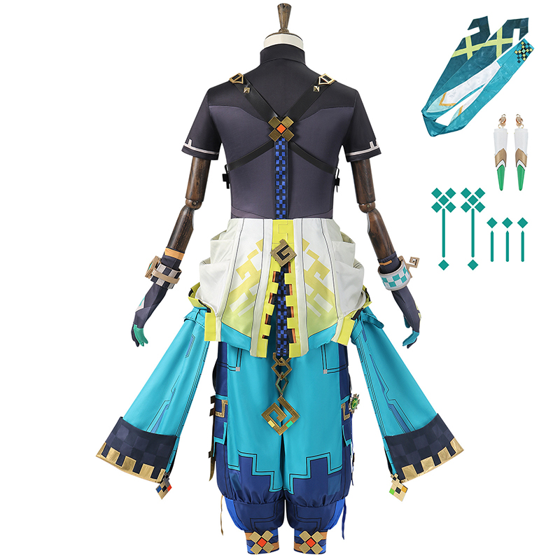 Kinich cosplay genshin impacto - Party Games Kit avaliação e preço