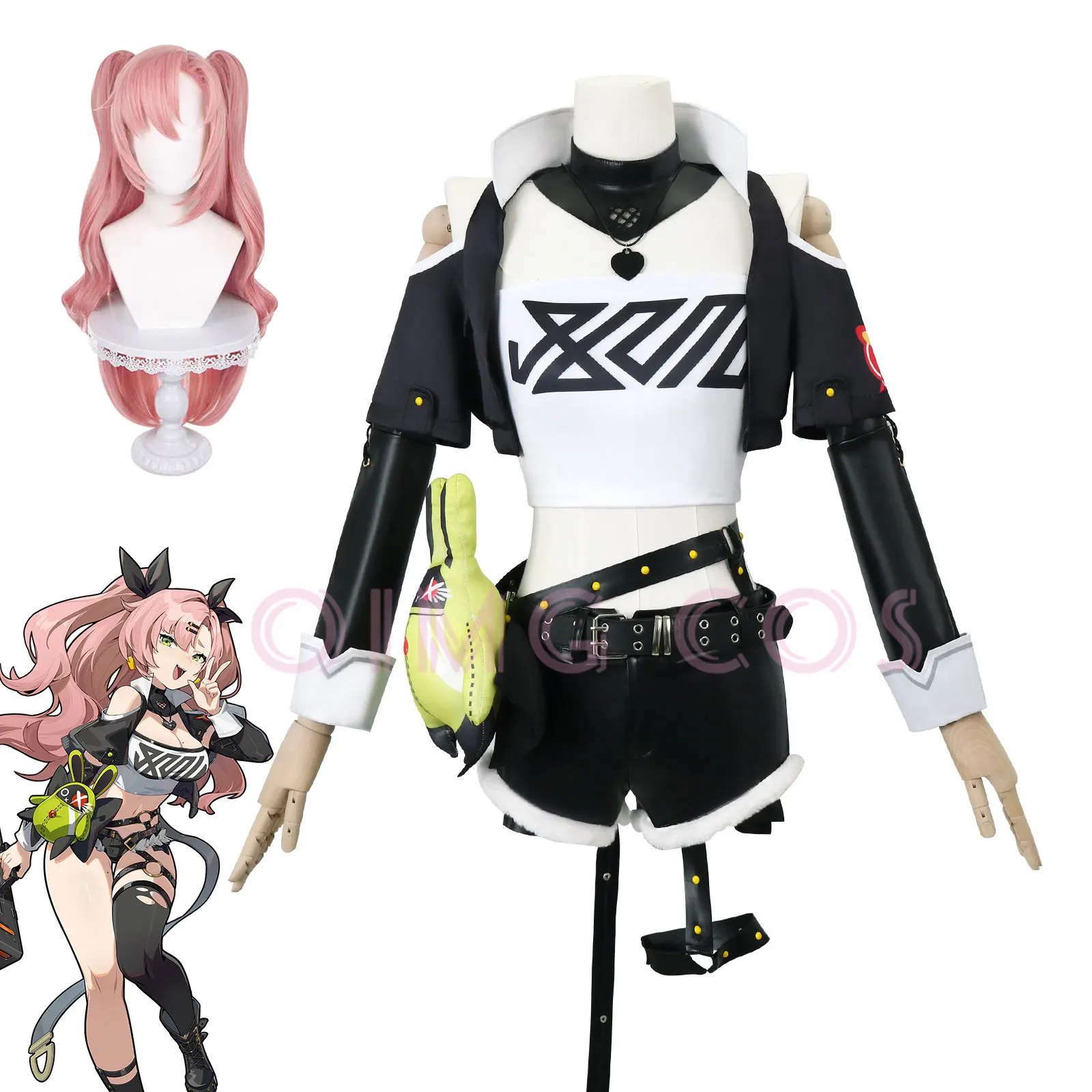 Fantasia de Cosplay Nicole Dem - Party Games Kit avaliação e preço