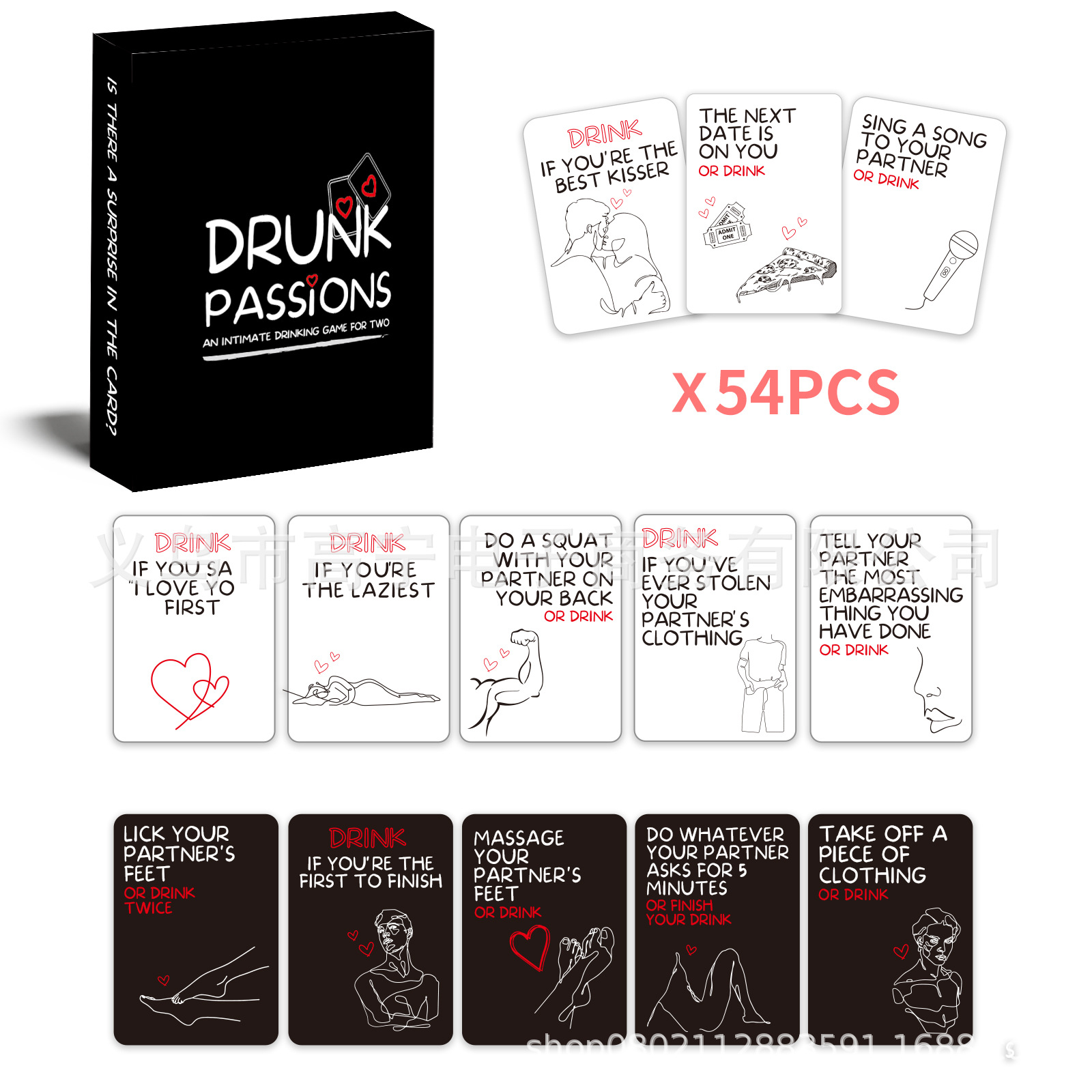 Amantes das paixões bêbadas ca - Party Games Night avaliação e preço