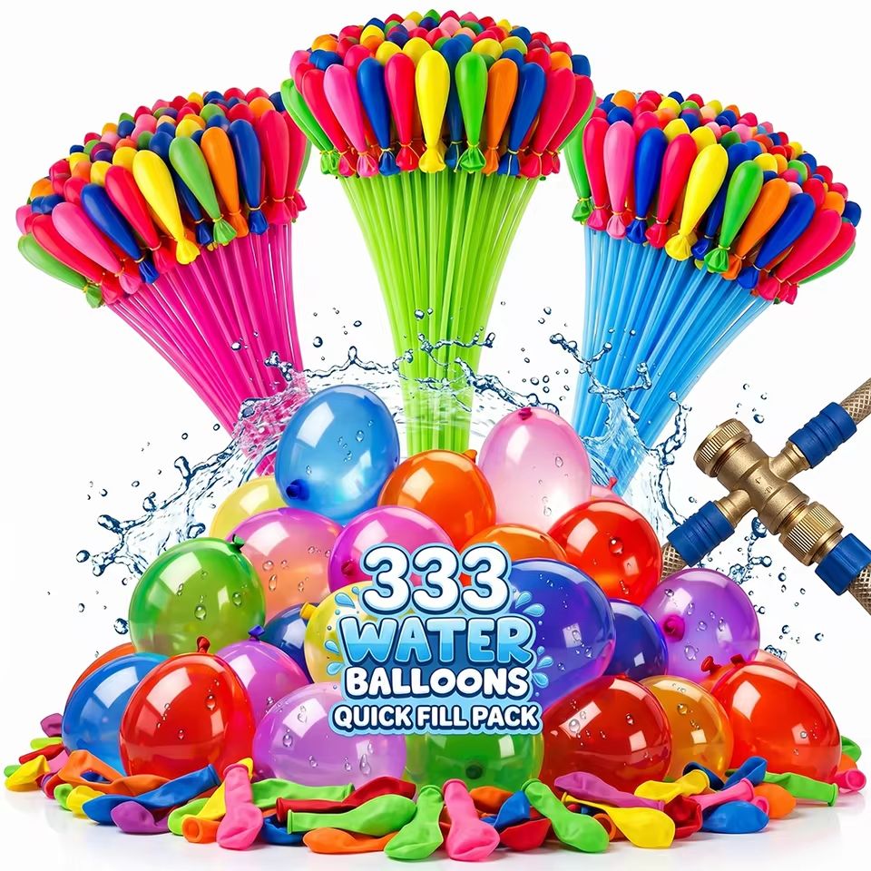 333 Balões de Água de Enchimen - Quick Games Party avaliação e preço