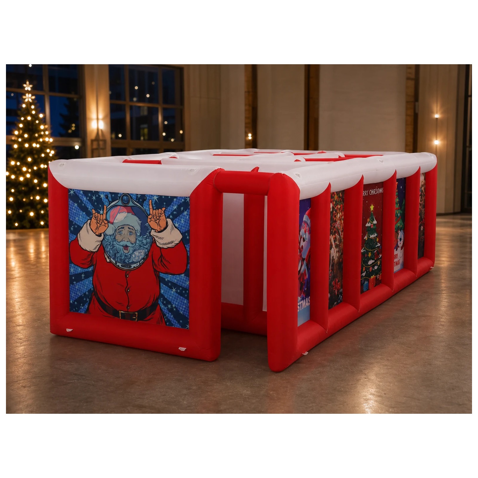 Labirinto Inflável Grande Verm - Kids Party Games avaliação e preço